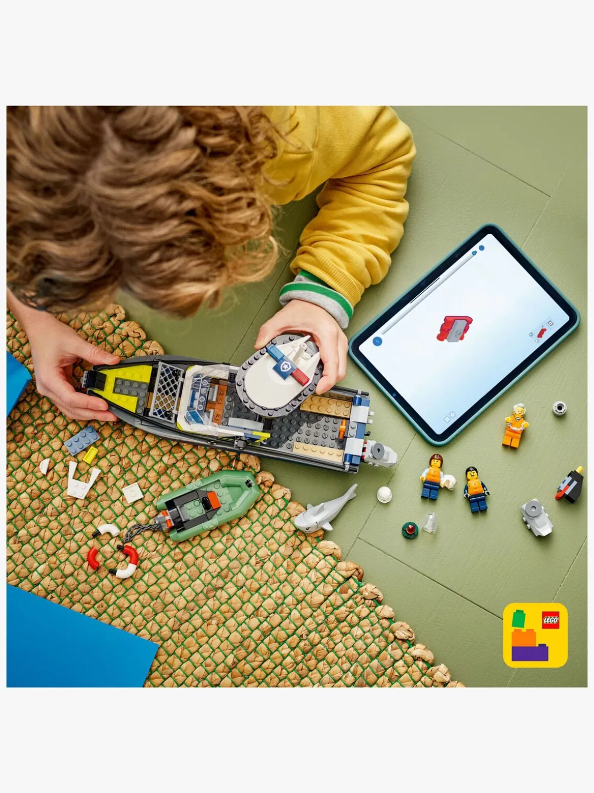 LEGO City 60456 Politibåd på forbryderjagt