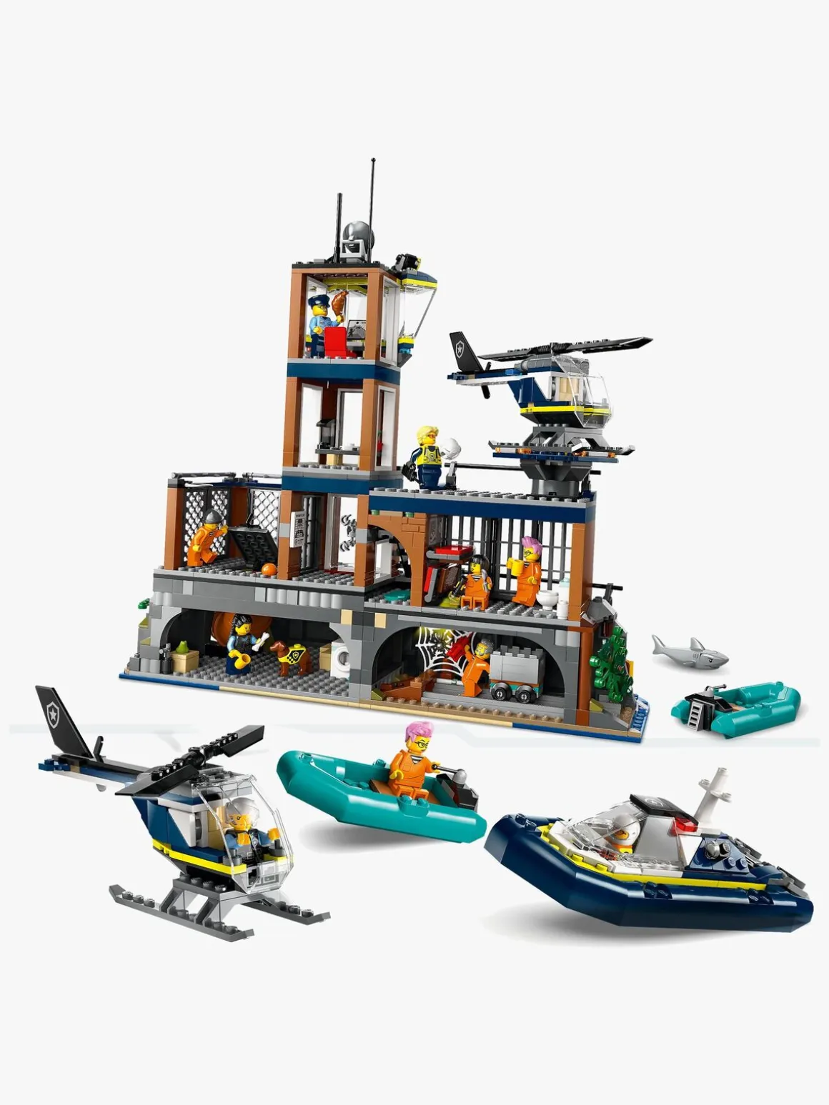LEGO City 60419 Politiets fængselsø