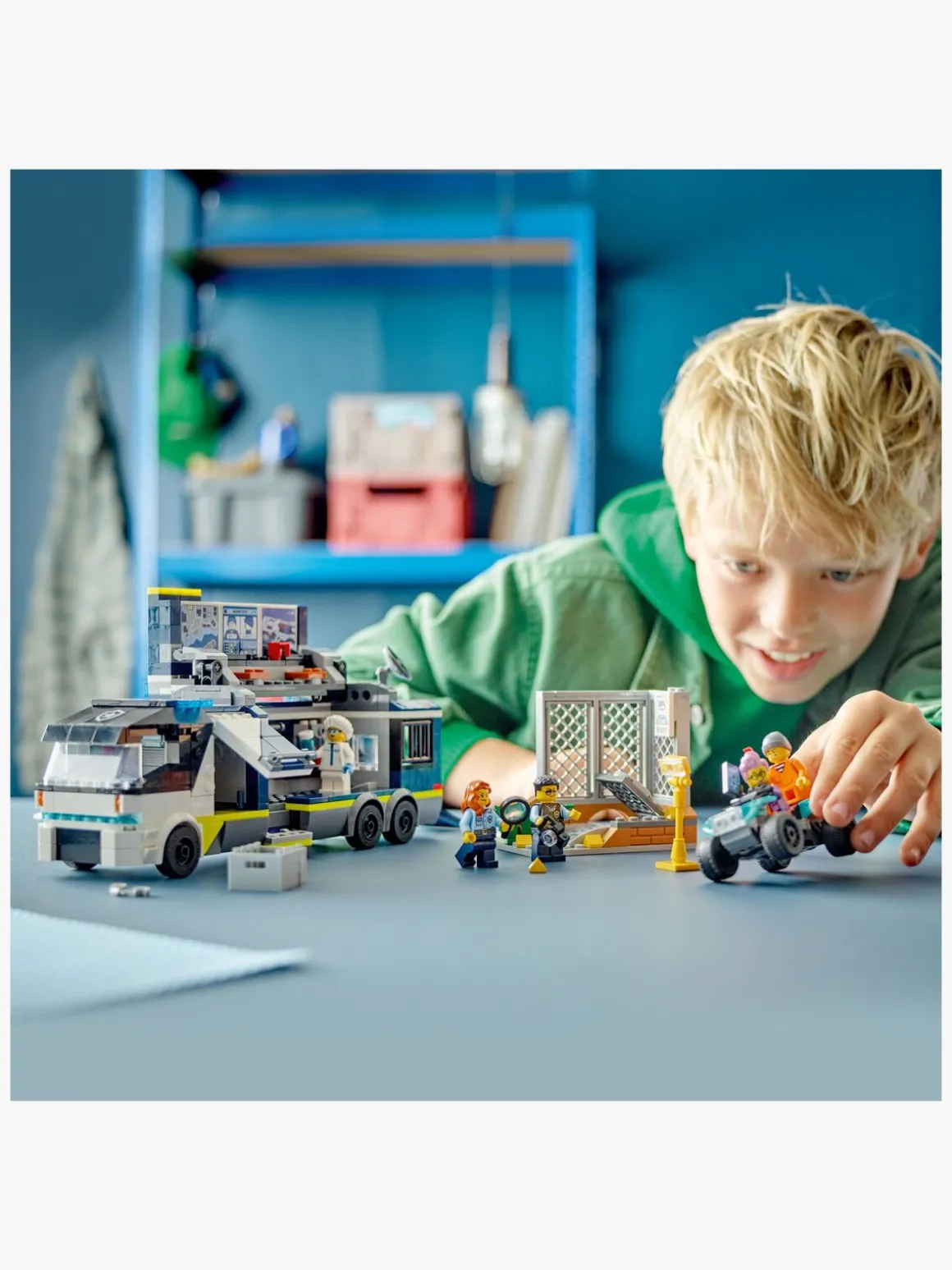 LEGO City 60418 Politiets mobile kriminallaboratorium