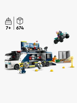 LEGO City 60418 Politiets mobile kriminallaboratorium