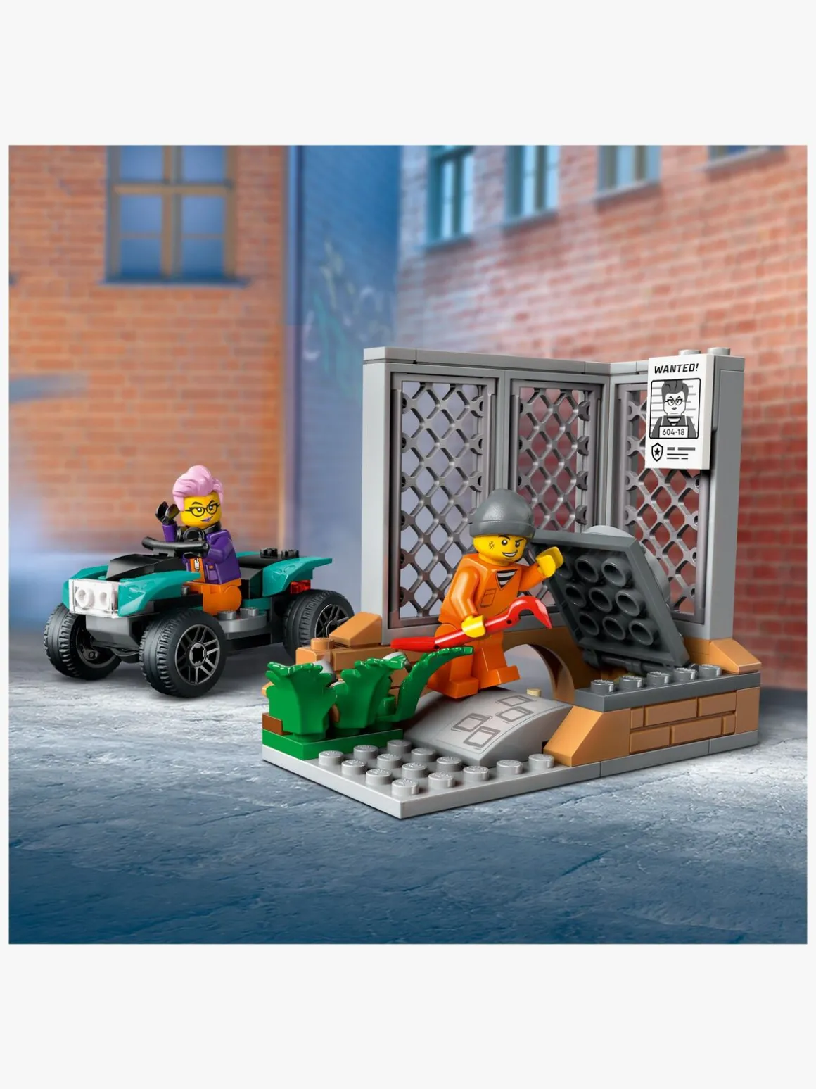 LEGO City 60418 Politiets mobile kriminallaboratorium