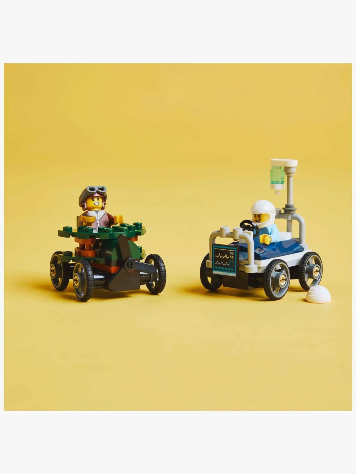 LEGO City 60459 Racerbilpakke – fly mod hospitalsseng