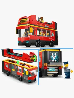 LEGO City 60407 Rød dobbeltdækker-turistbus