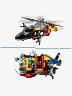 LEGO City 60462 Remix – helikopter, brandbil og ubåd