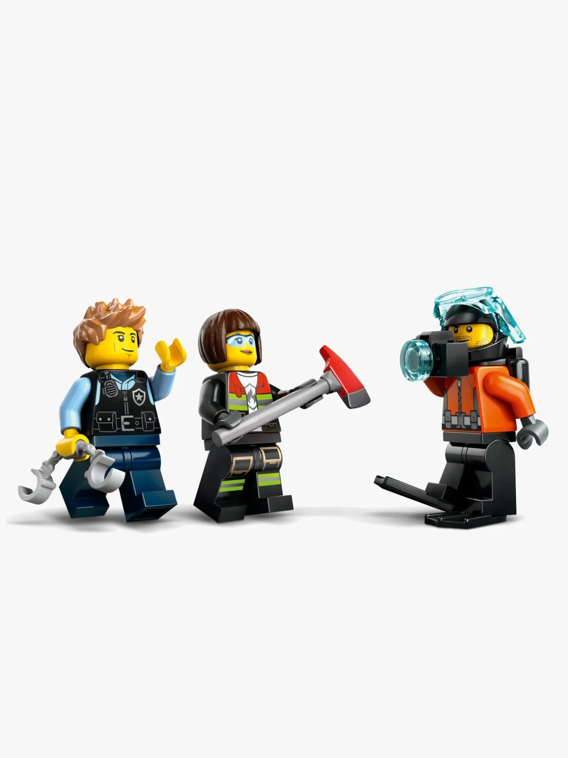 LEGO City 60462 Remix – helikopter, brandbil og ubåd