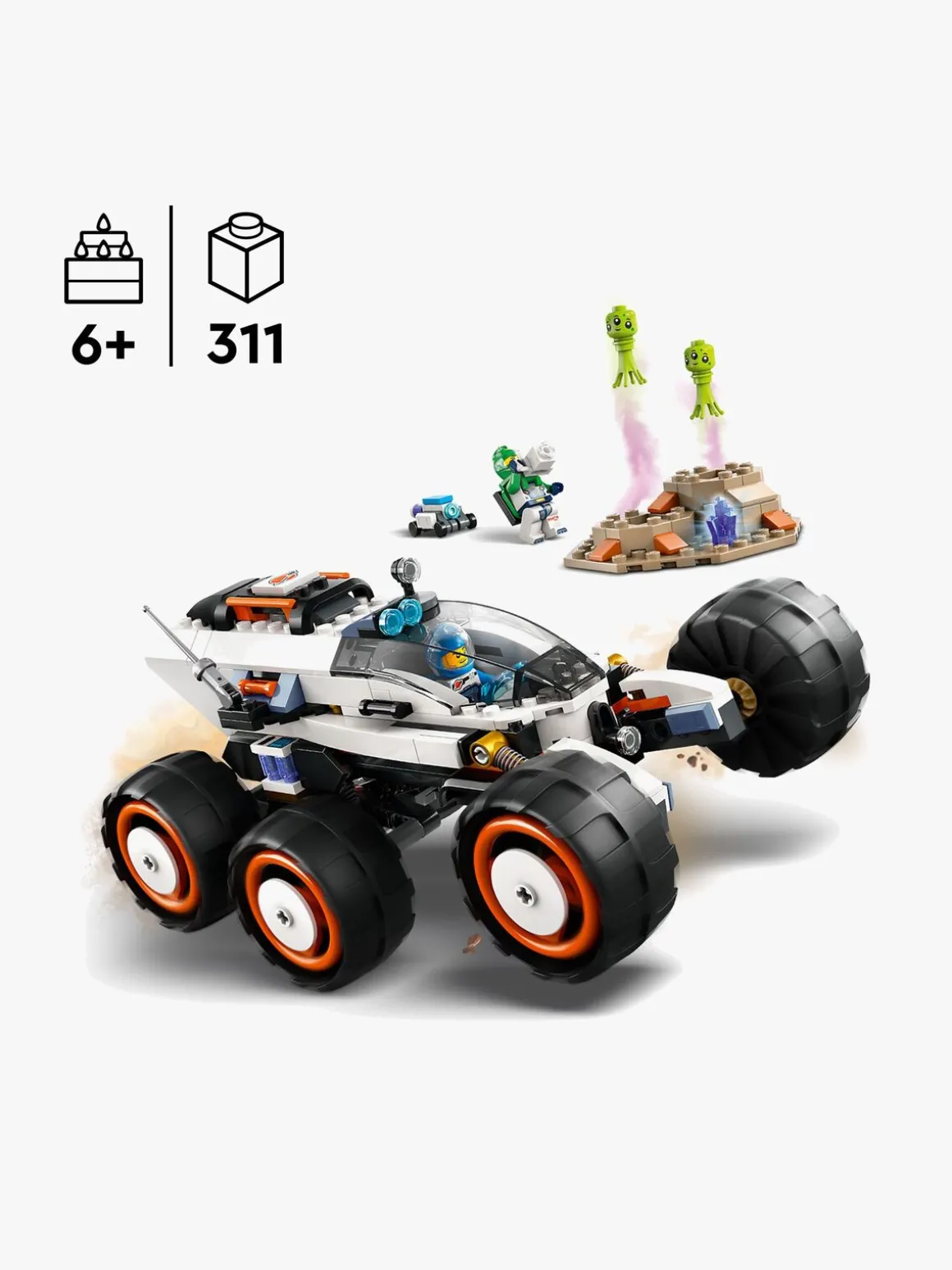 LEGO City 60431 Rumkøretøj og fremmed livsform