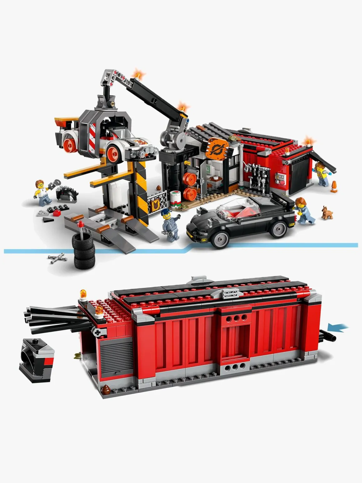 LEGO City 60472 Skrotplads med biler