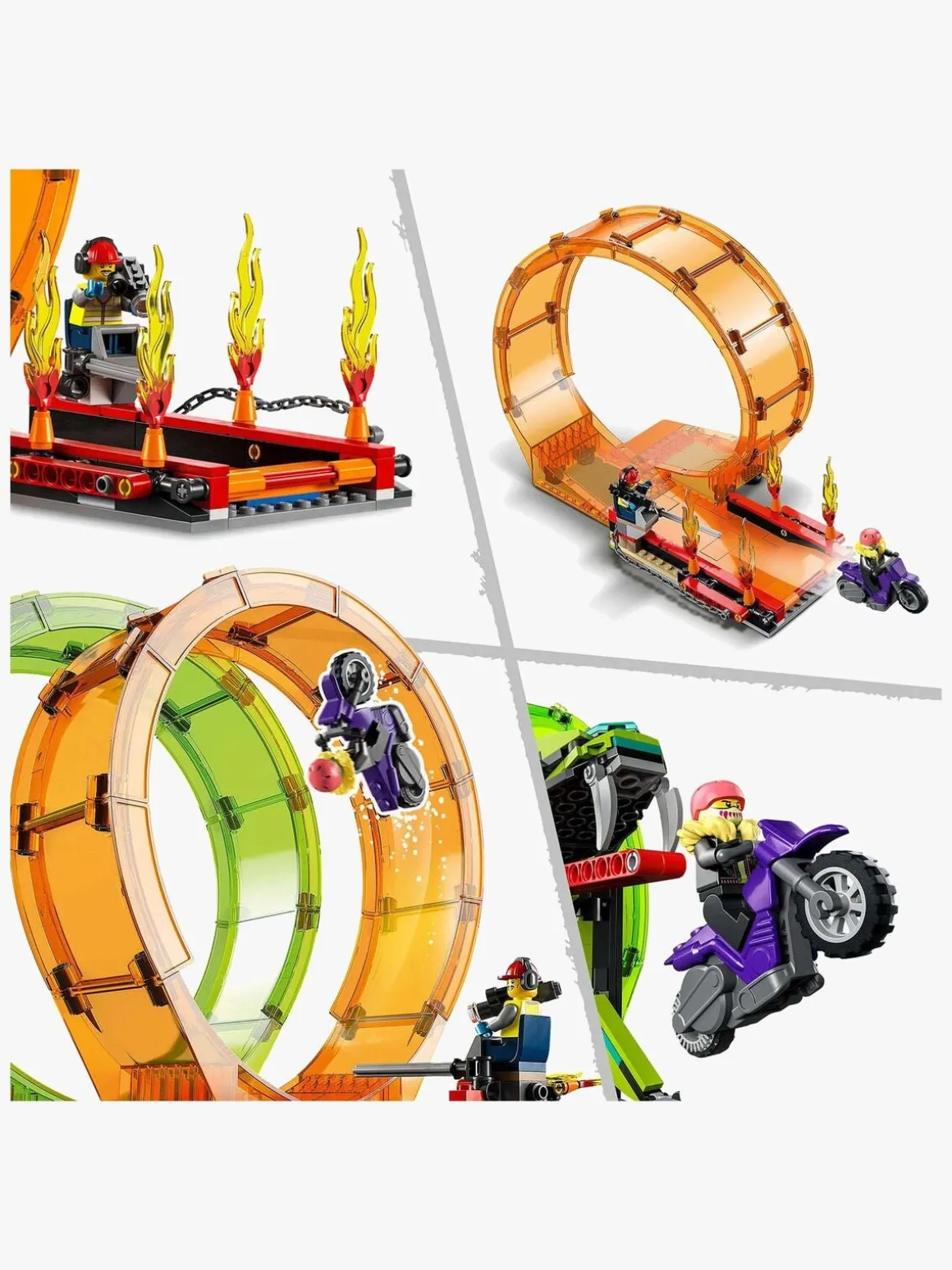LEGO City 60339 Stuntarena Med Dobbelt Loop
