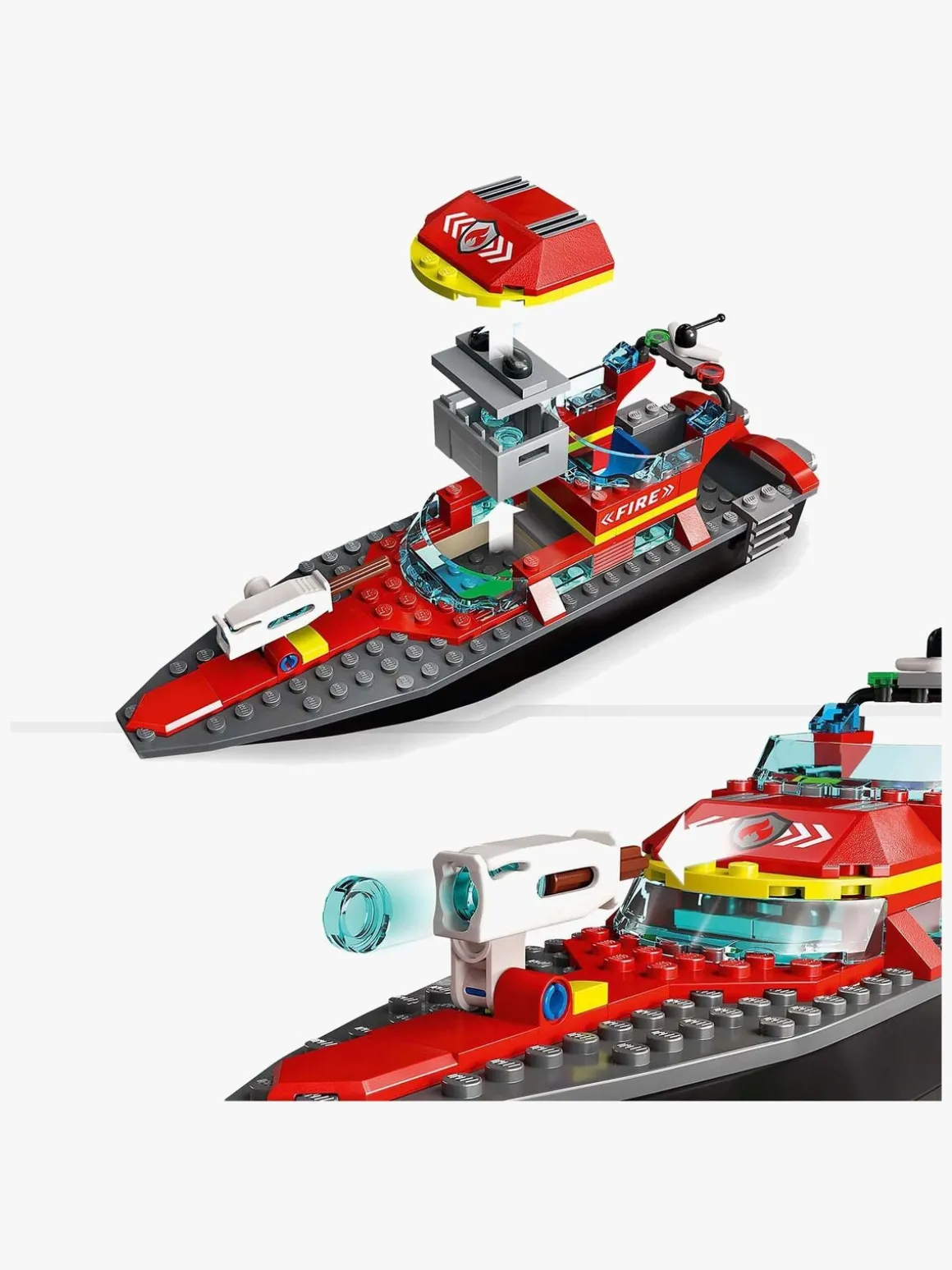 LEGO City Fire 60373 Brandvæsnets redningsbåd