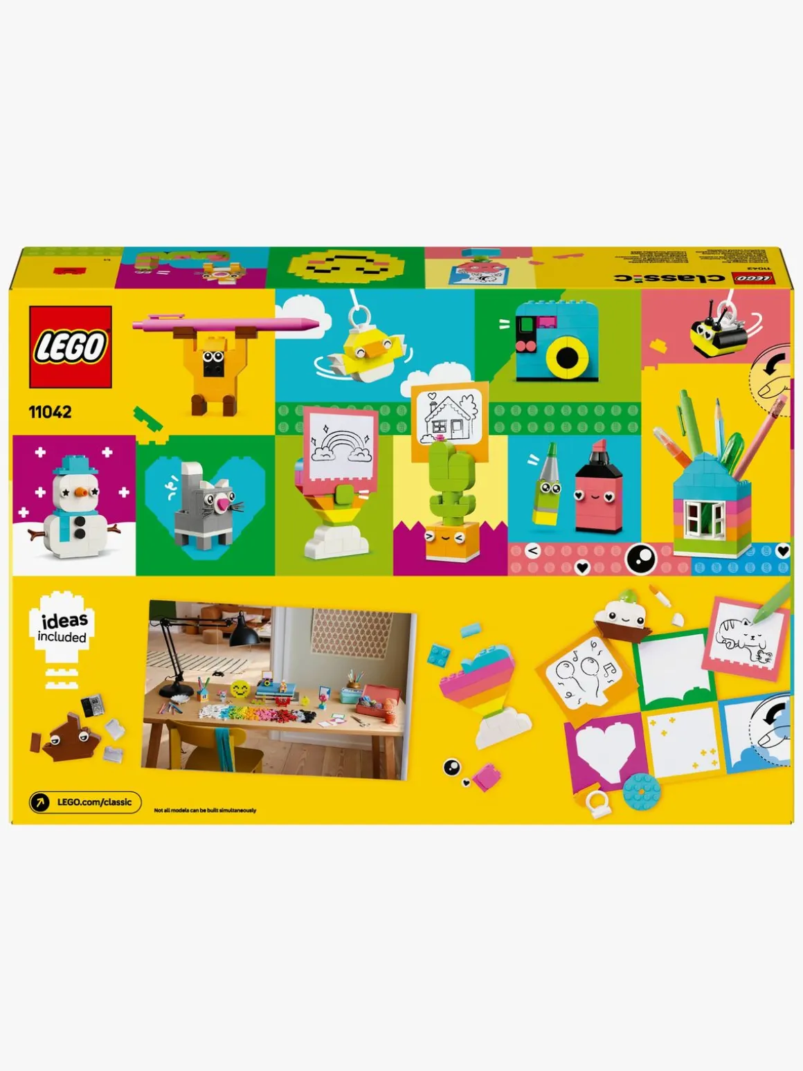 LEGO Classic 11042 Kreativ glad æske