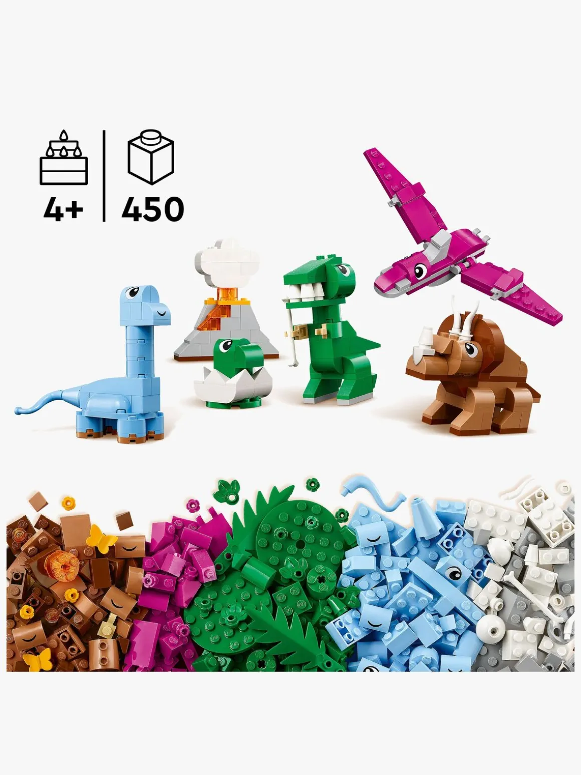 LEGO Classic 11041 Kreative dinosaurer