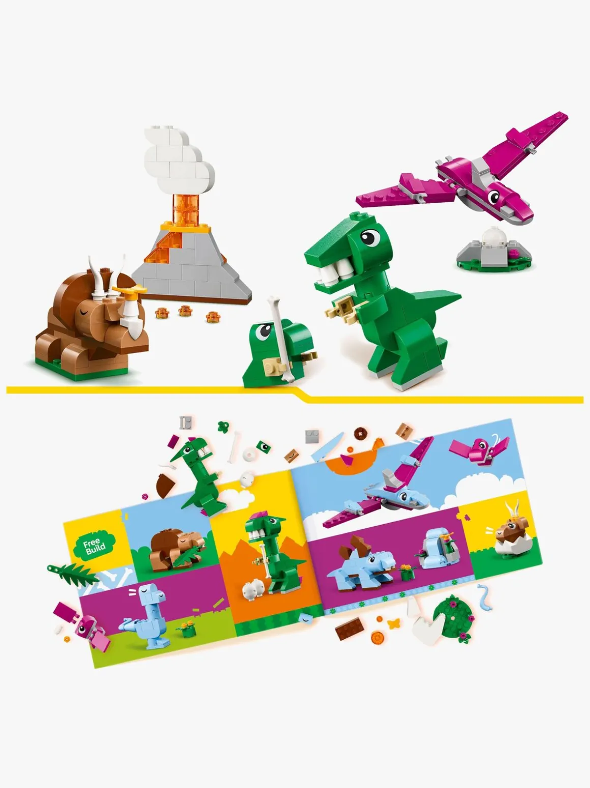 LEGO Classic 11041 Kreative dinosaurer