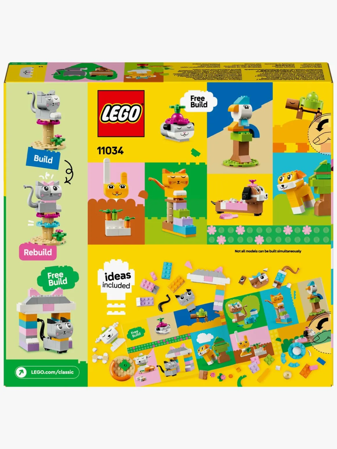 LEGO Classic 11034 Kreative kæledyr