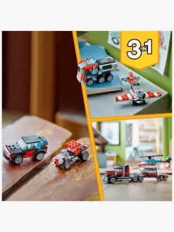 LEGO Creator 31146 Blokvogn med helikopter