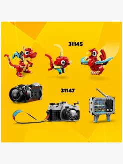 LEGO Creator 31146 Blokvogn med helikopter