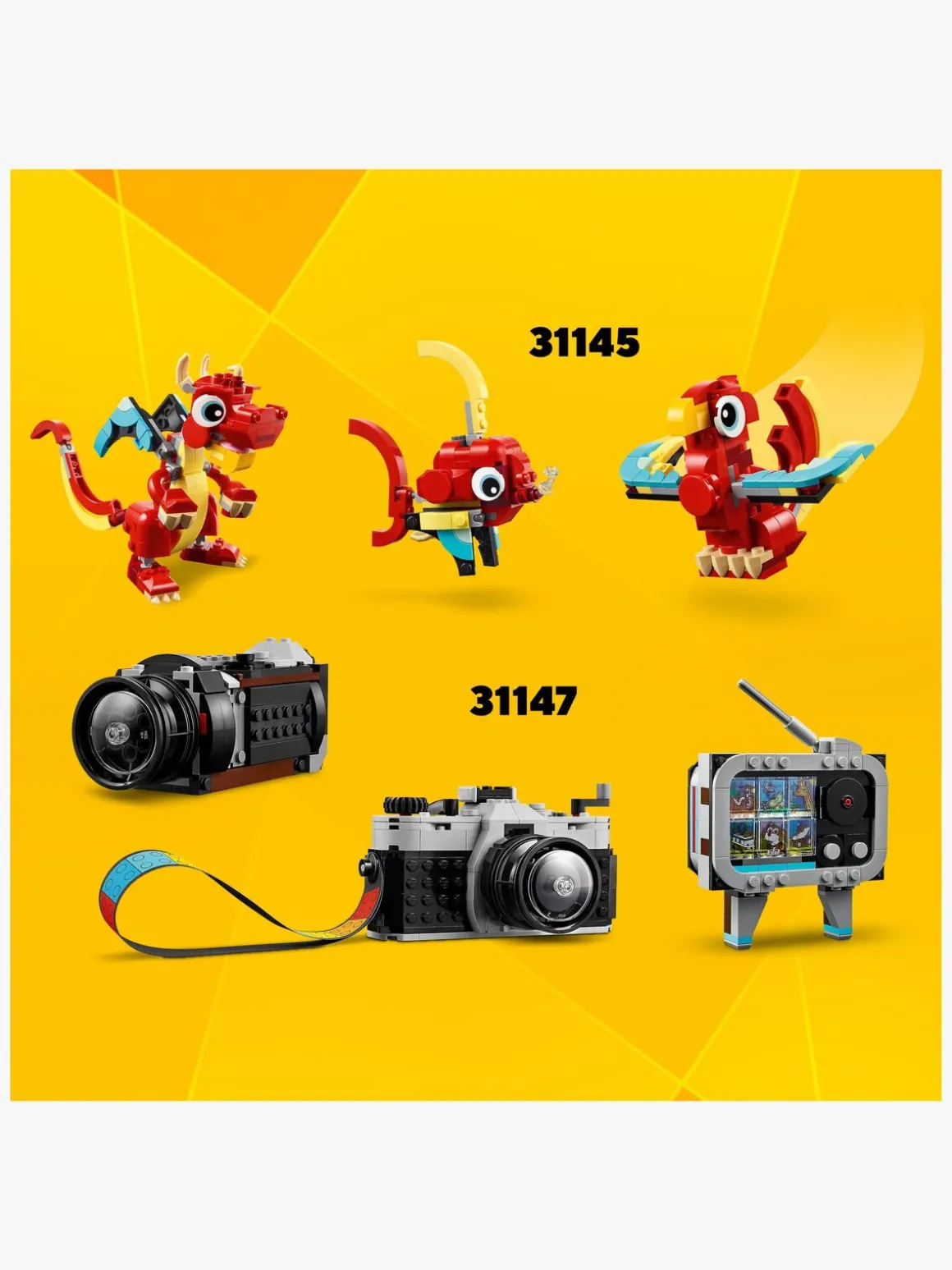 LEGO Creator 31146 Blokvogn med helikopter