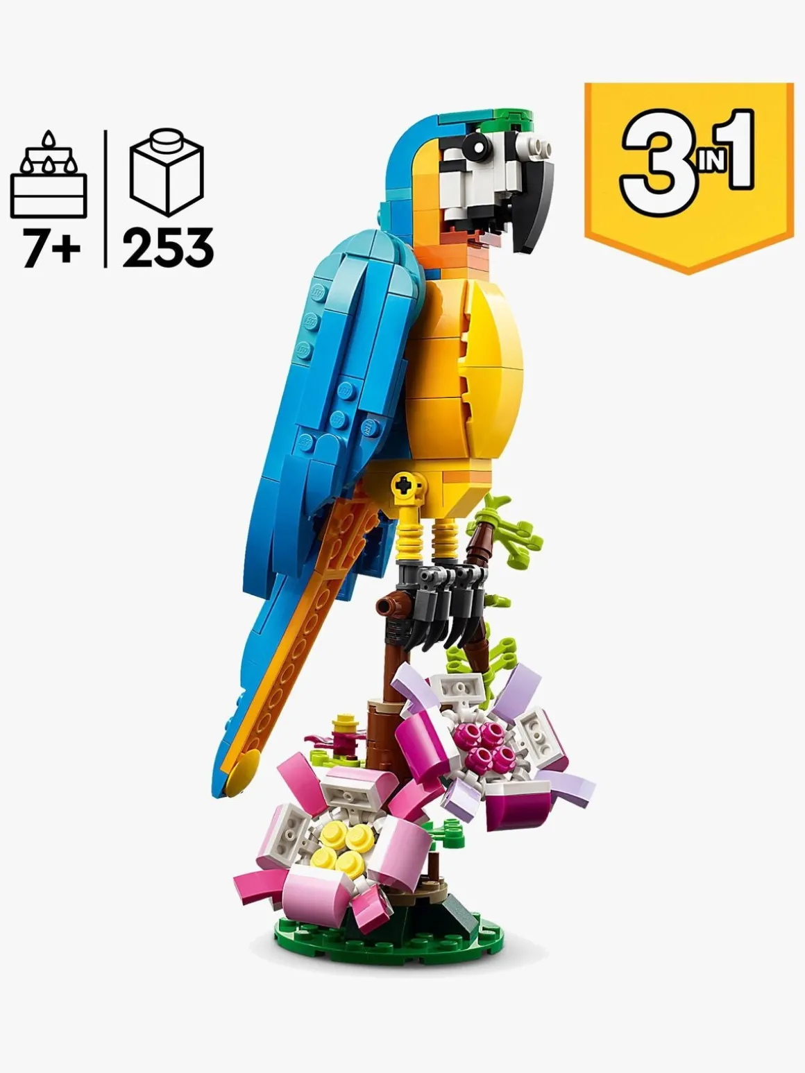 LEGO Creator 31136 Eksotisk papegøje