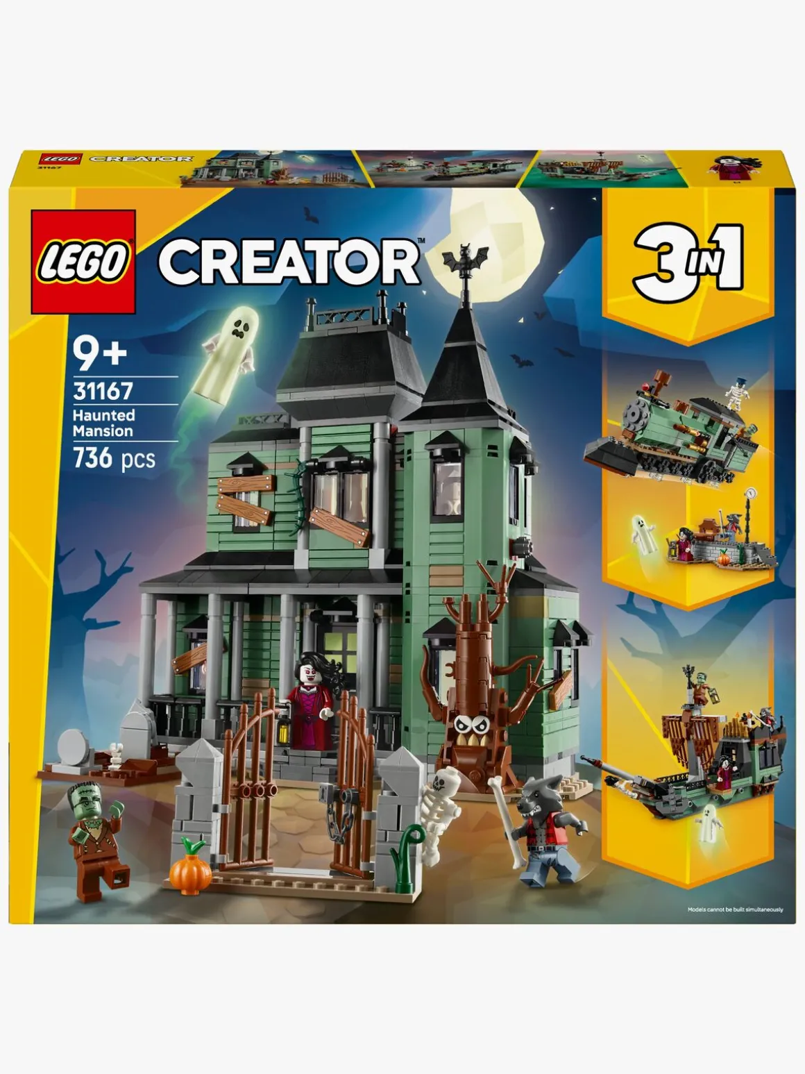 LEGO Creator 31167 Hjemsøgt palæ