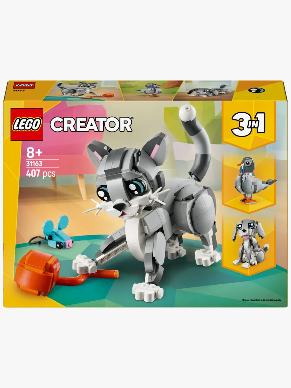 LEGO Creator 31163 Legesyg kat