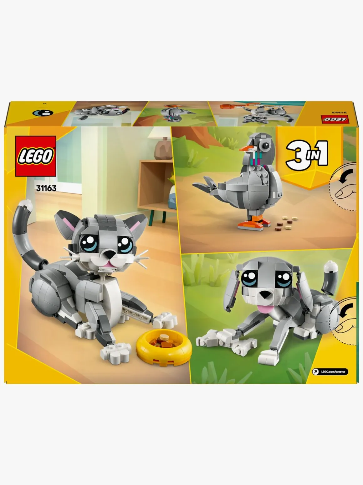 LEGO Creator 31163 Legesyg kat