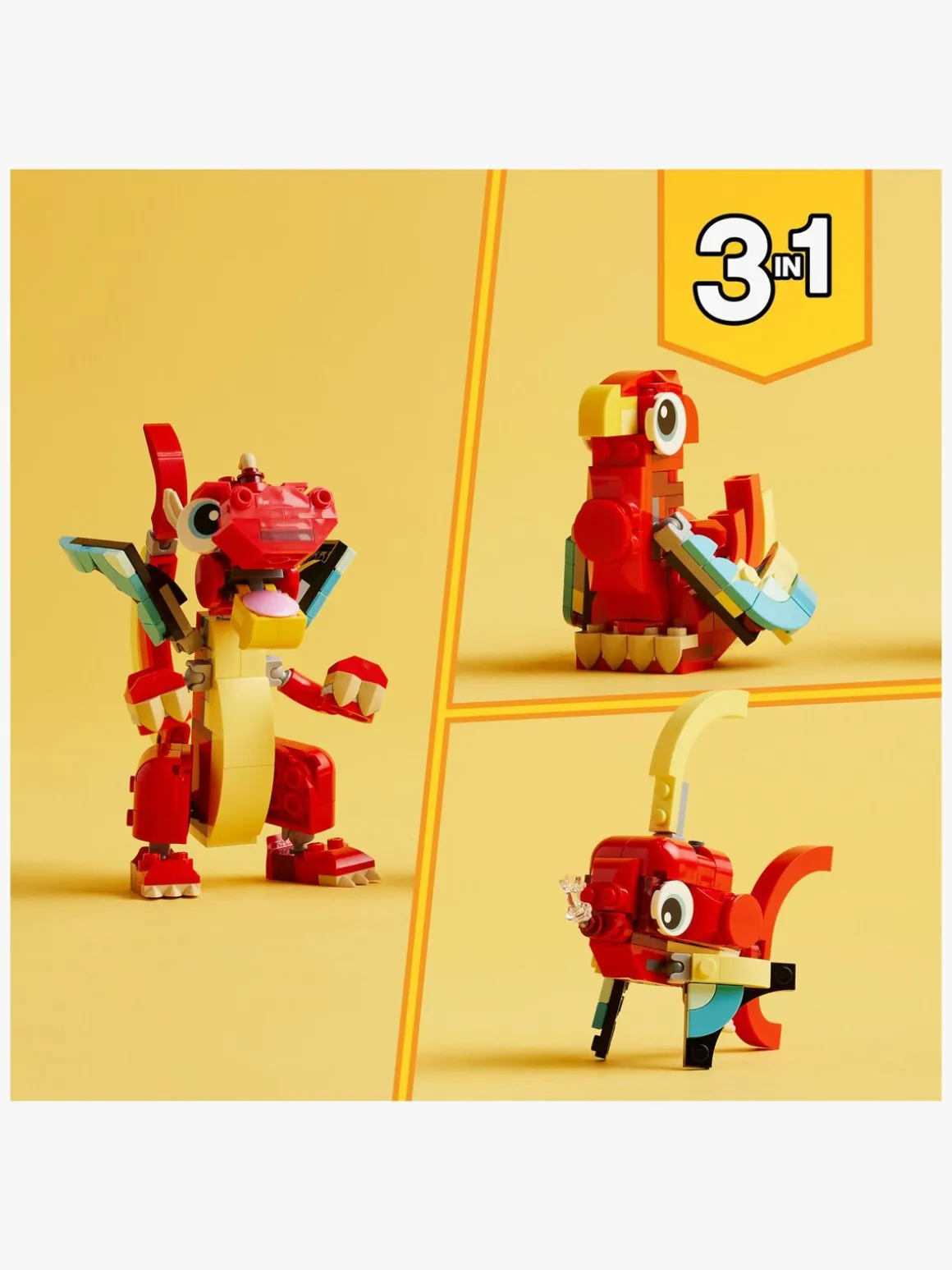 LEGO Creator 31145 Rød drage