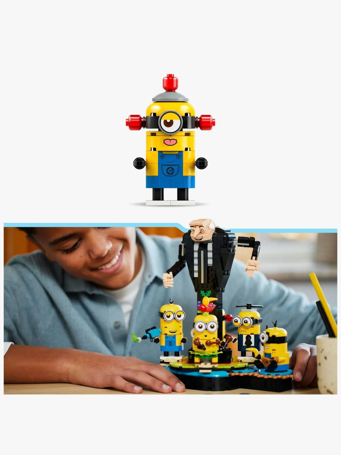 LEGO Despicable Me 75582 Klodsbygget Gru og Minions