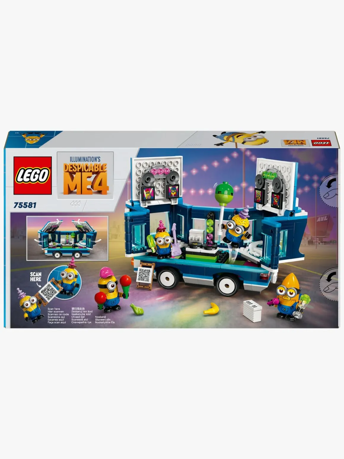 LEGO Despicable Me 75581 Minions-partybus