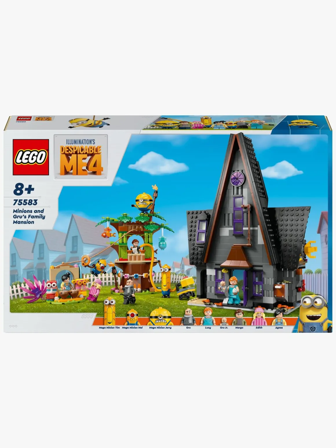 LEGO Despicable Me 75583 Minions og Grus familiepalæ