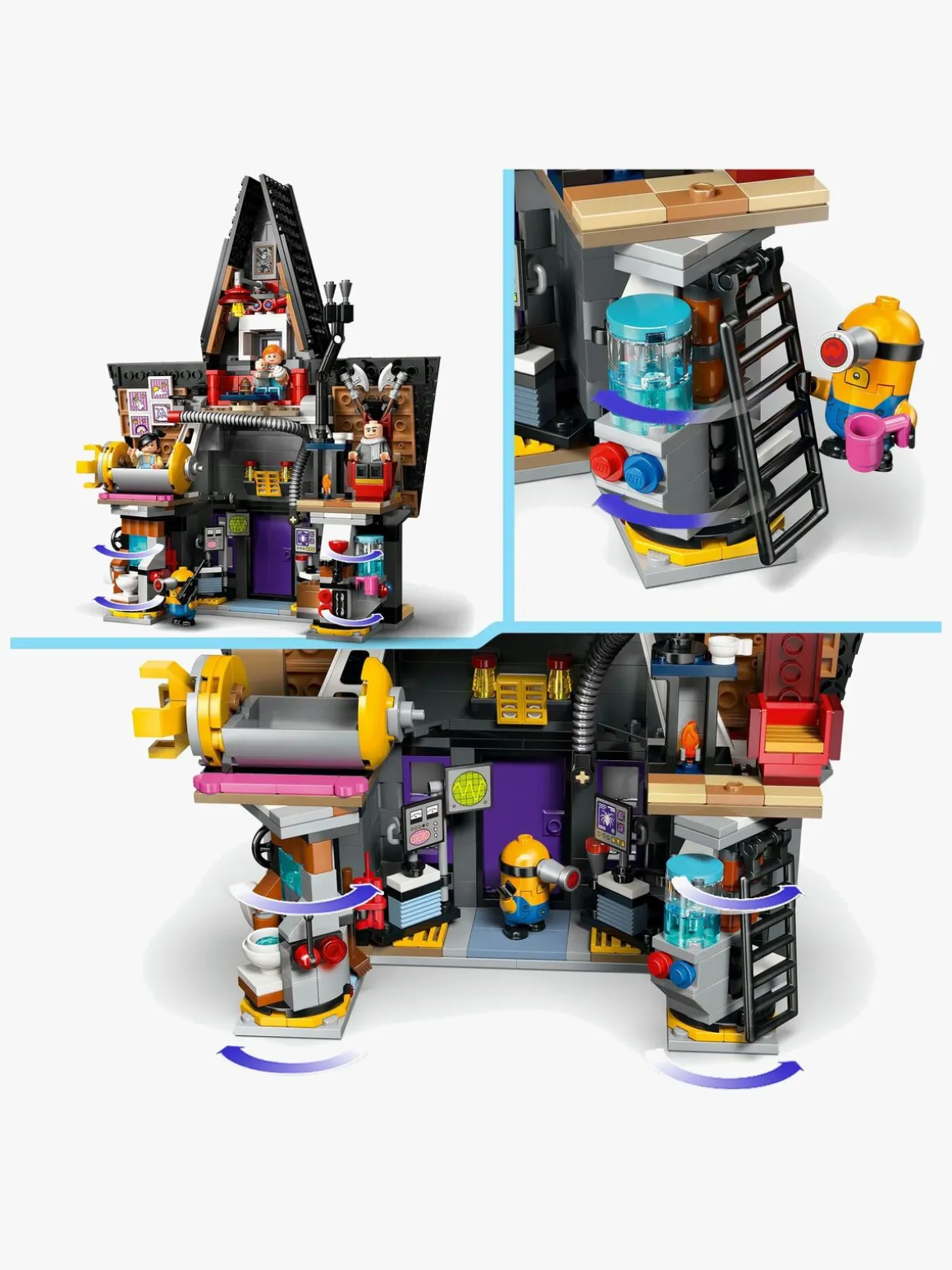 LEGO Despicable Me 75583 Minions og Grus familiepalæ