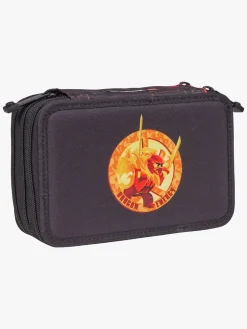 LEGO® NINJAGO® Dragon Energy  Fyldt Penalhus med 3 Rum, Sort