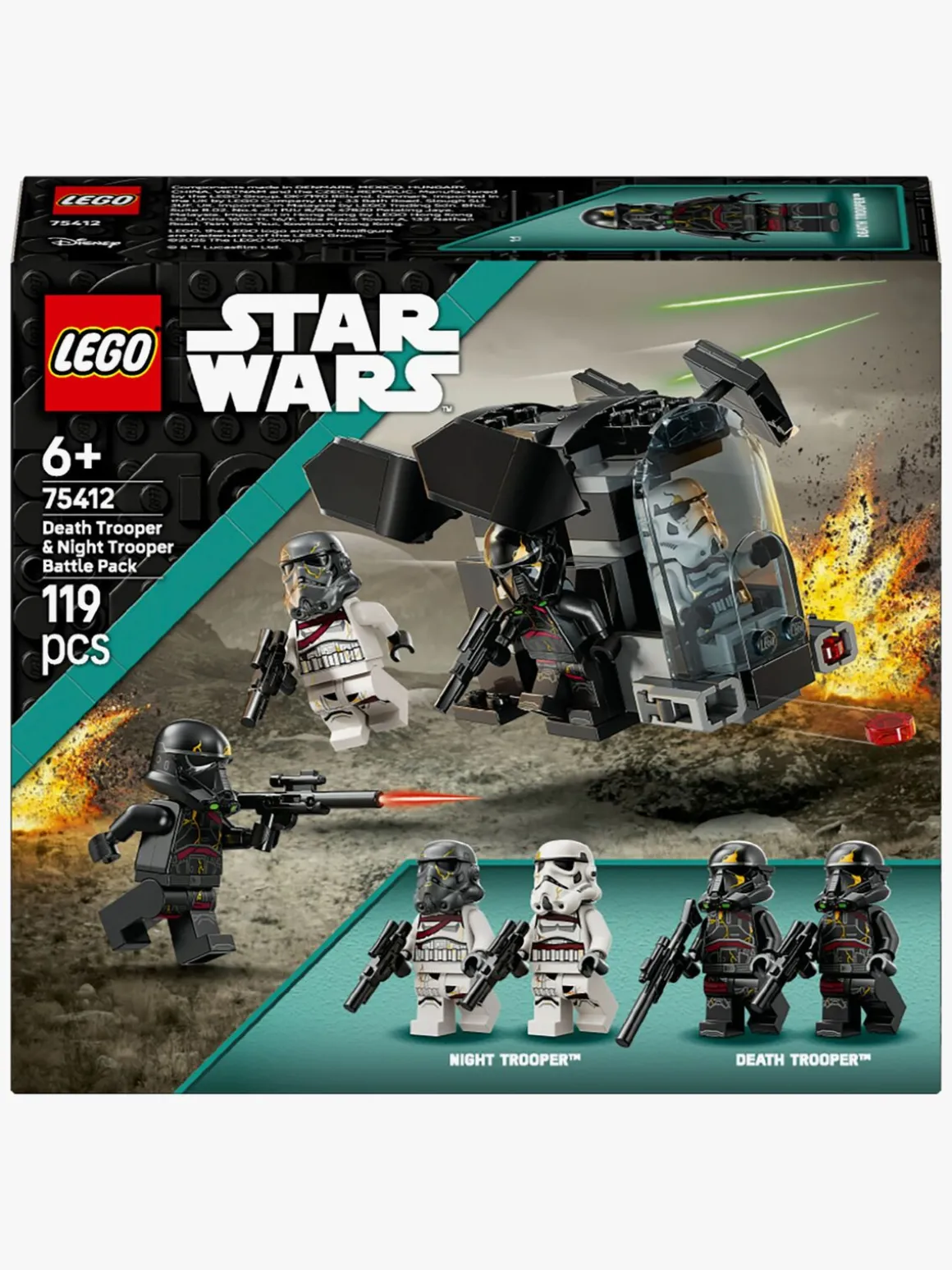 LEGO Star Wars 75412 Battle Pack med dødssoldater og natsoldater