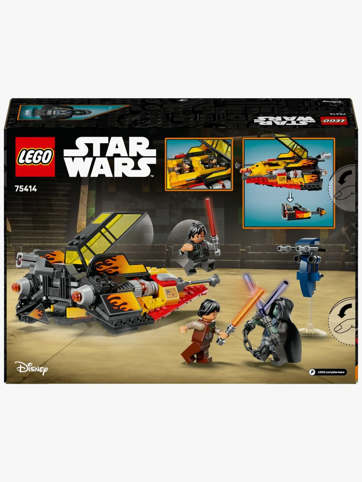 LEGO Star Wars 75414 Force Burner-snespeeder
