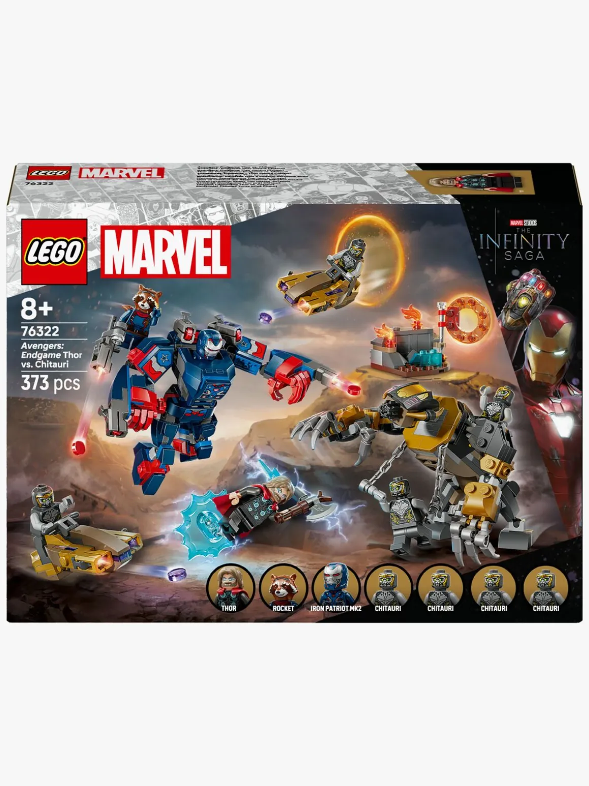 LEGO Super Heroes 76322 Avengers: Endgame Thor mod chitauri