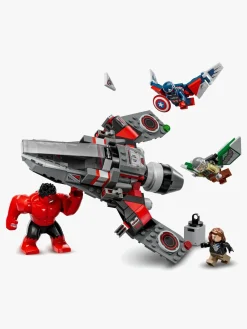 LEGO Super Heroes 76292 Captain America mod Red Hulk
