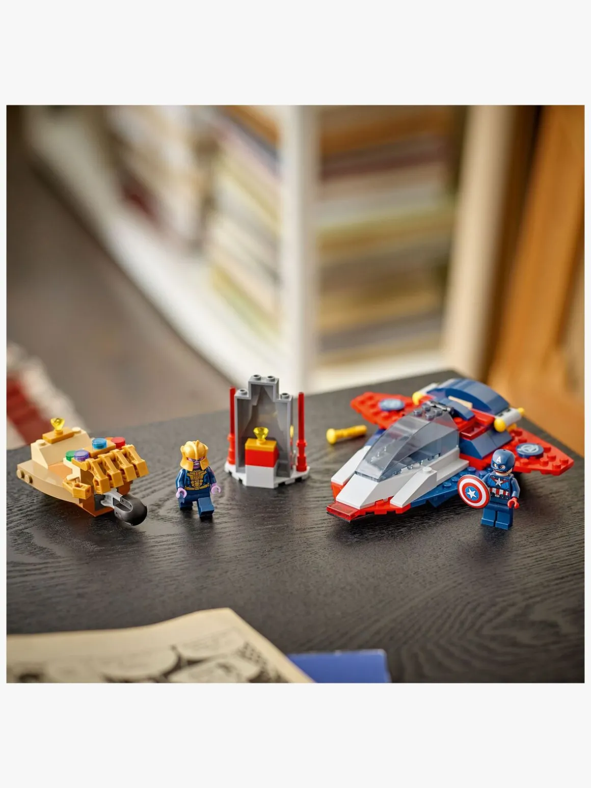 LEGO Super Heroes 76319 Captain America mod Thanos