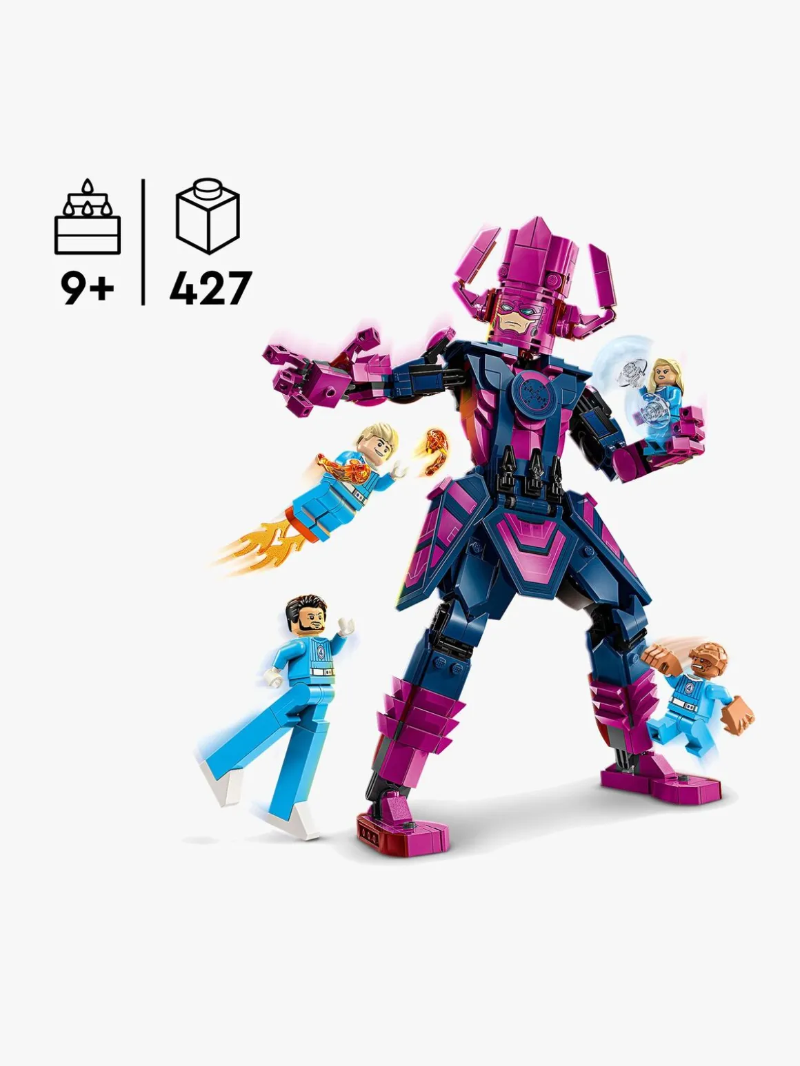 LEGO Super Heroes 76316 Fantastic Four mod Galactus-byggefigur