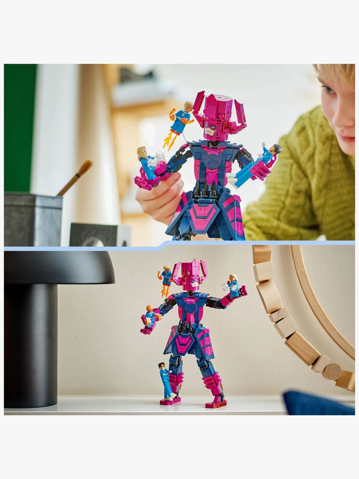 LEGO Super Heroes 76316 Fantastic Four mod Galactus-byggefigur