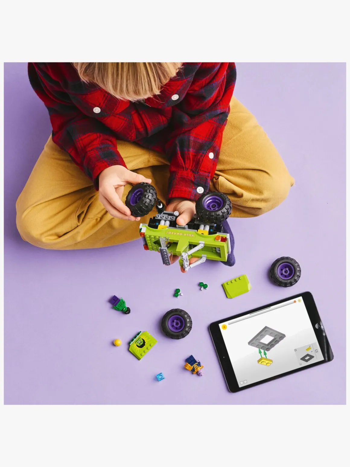 LEGO Super Heroes 76312 Hulk-truck mod Thanos