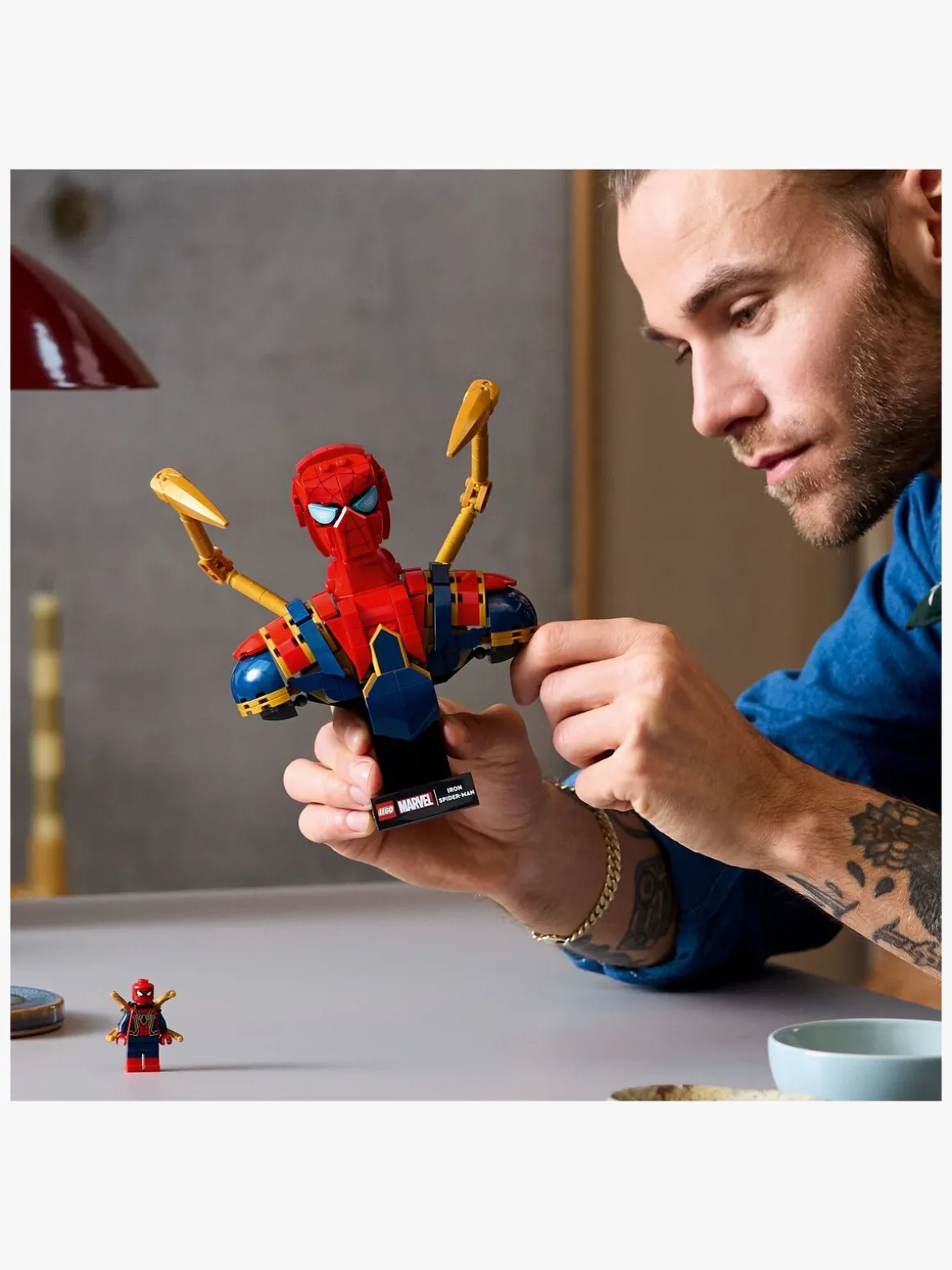 LEGO Super Heroes 76326 Iron Spider-Man-buste