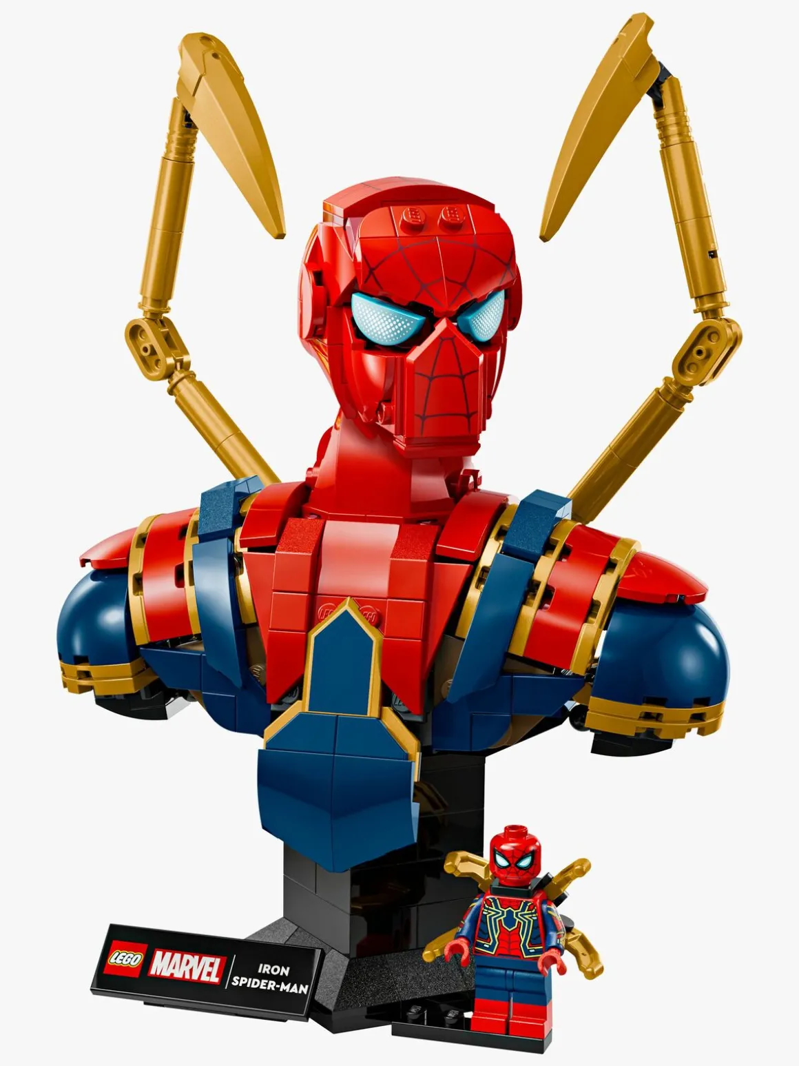 LEGO Super Heroes 76326 Iron Spider-Man-buste