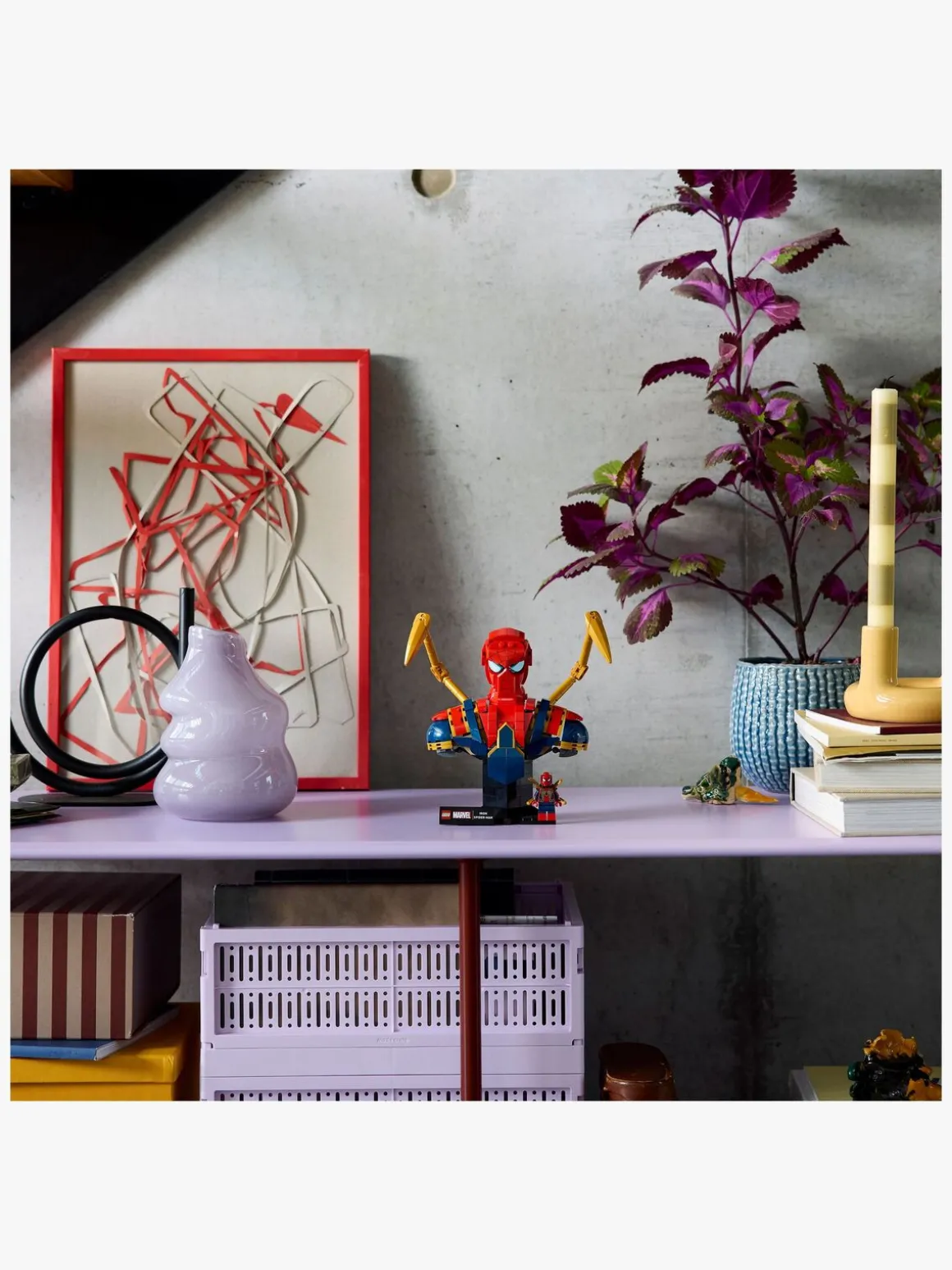 LEGO Super Heroes 76326 Iron Spider-Man-buste