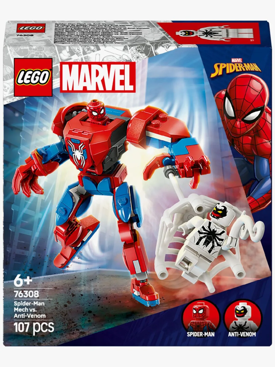 LEGO Super Heroes 76308 Spider-Man-mech mod Anti-Venom