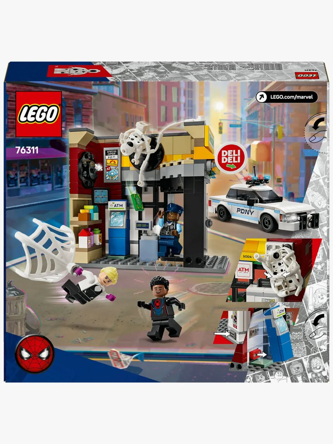 LEGO Super Heroes 76311 Spider-Verse: Miles Morales mod Spot
