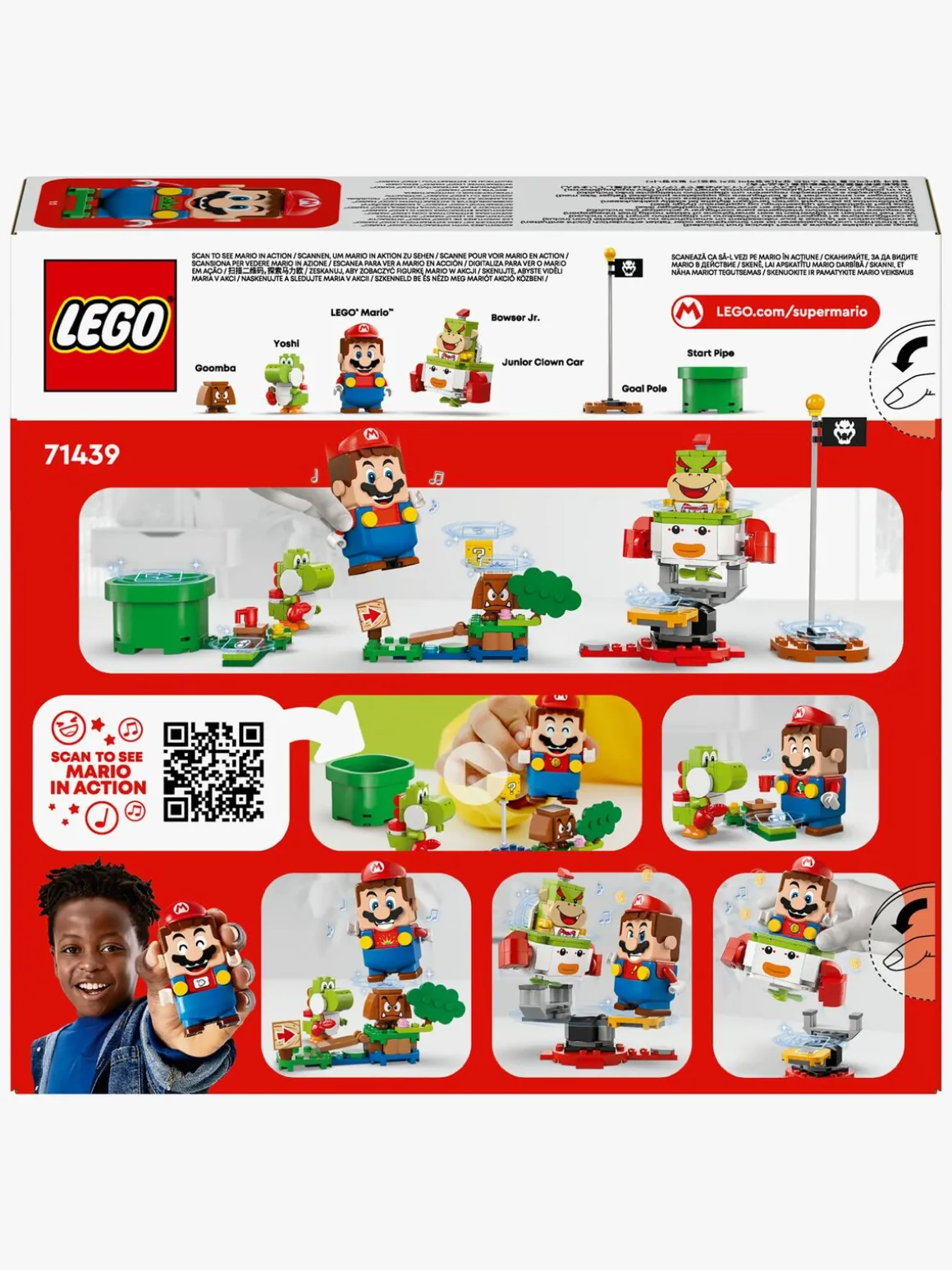LEGO Super Mario 71439 Eventyr med interaktiv LEGO Mario