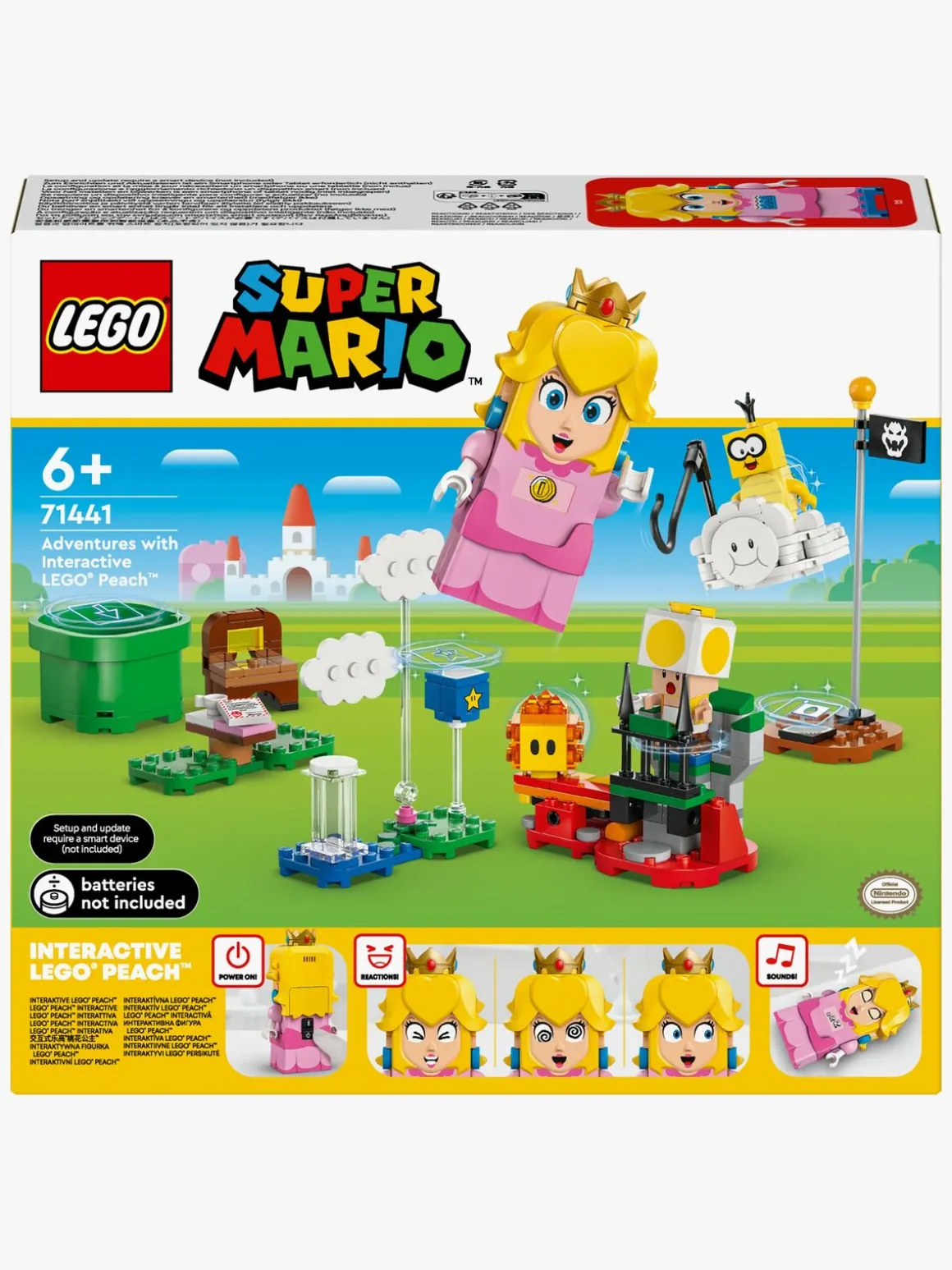 LEGO Super Mario 71441 Eventyr med interaktiv LEGO Peach