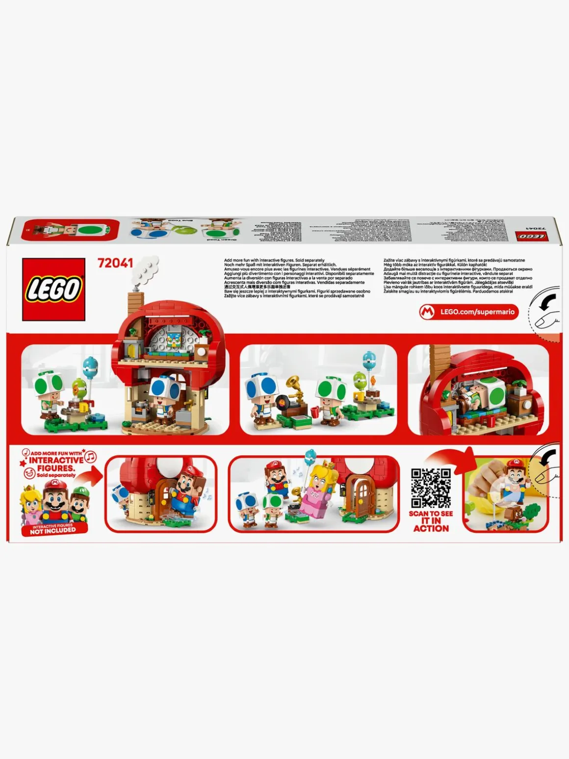 LEGO Super Mario 72041 Fest i Toads hus