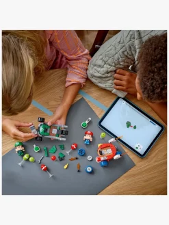 LEGO Super Mario 72034 Mario Kart – Baby Mario mod Baby Luigi