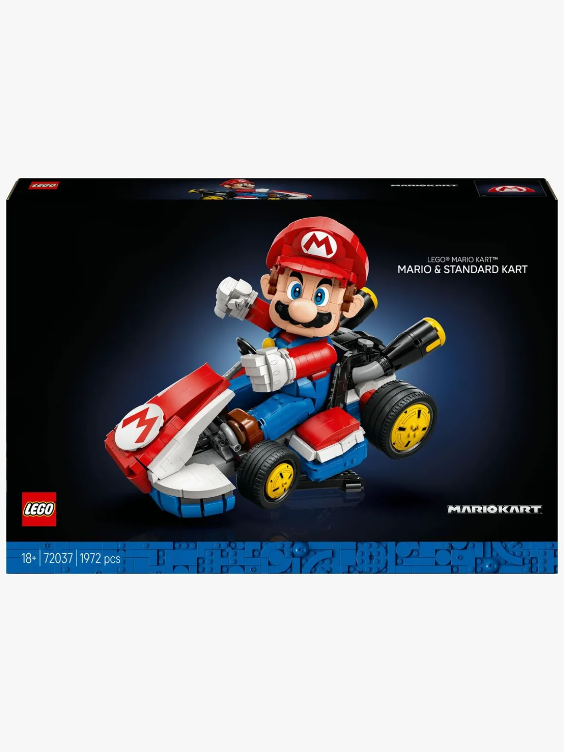 LEGO Super Mario 72037 Mario Kart – Mario og Standard Kart