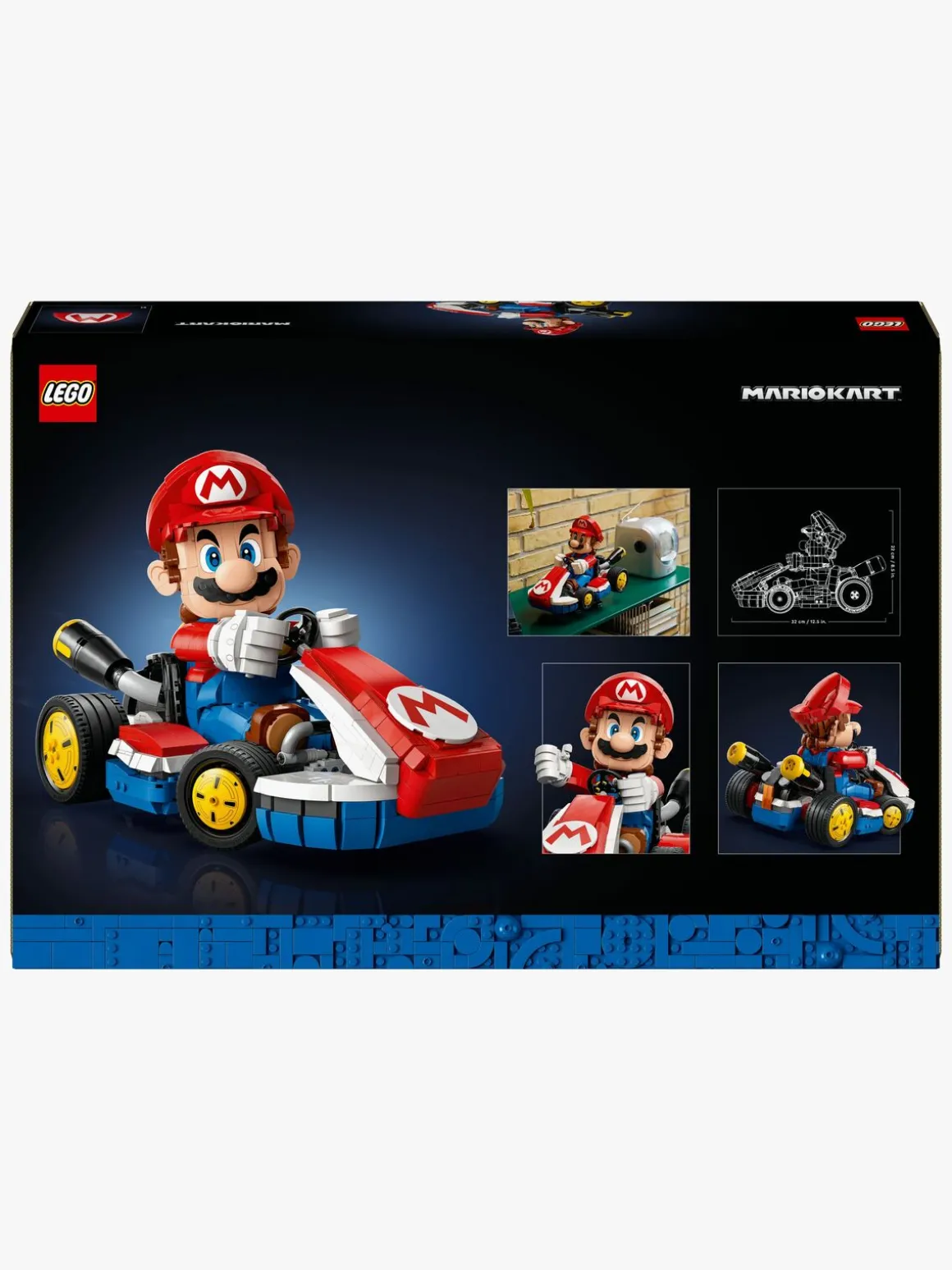 LEGO Super Mario 72037 Mario Kart – Mario og Standard Kart