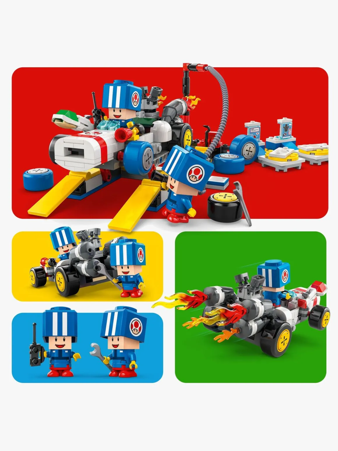 LEGO Super Mario 72035 Mario Kart – Toads garage